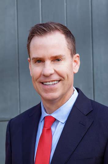 An outdoor head shot of District Attorney Jim O'Neill.